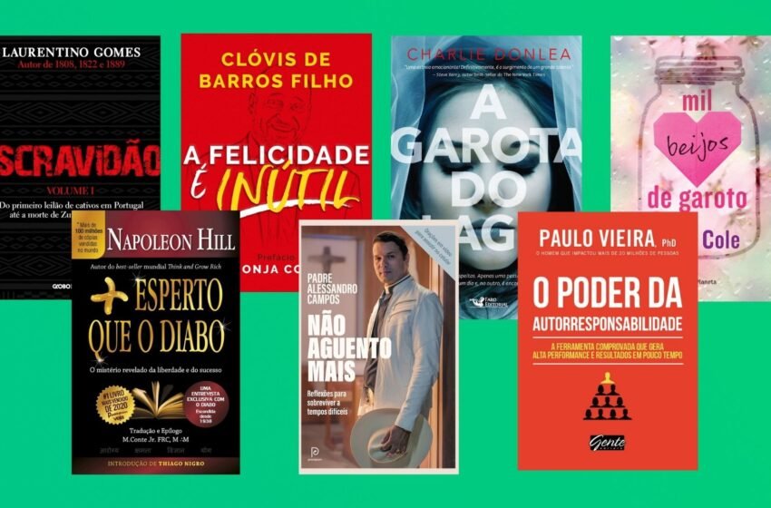  Dia do leitor: conheça os 7 livros mais lidos em 2021