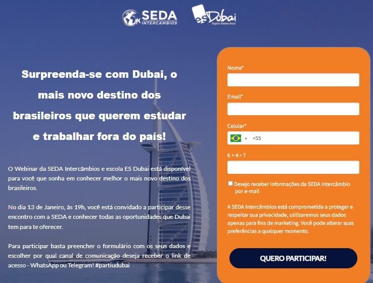  Intercâmbio em Dubai: país oferece visto de trabalho e bolsas para brasileiros