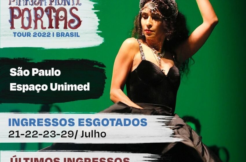  Marisa Monte em grande temporada no Espaço Unimed com tour “Portas”