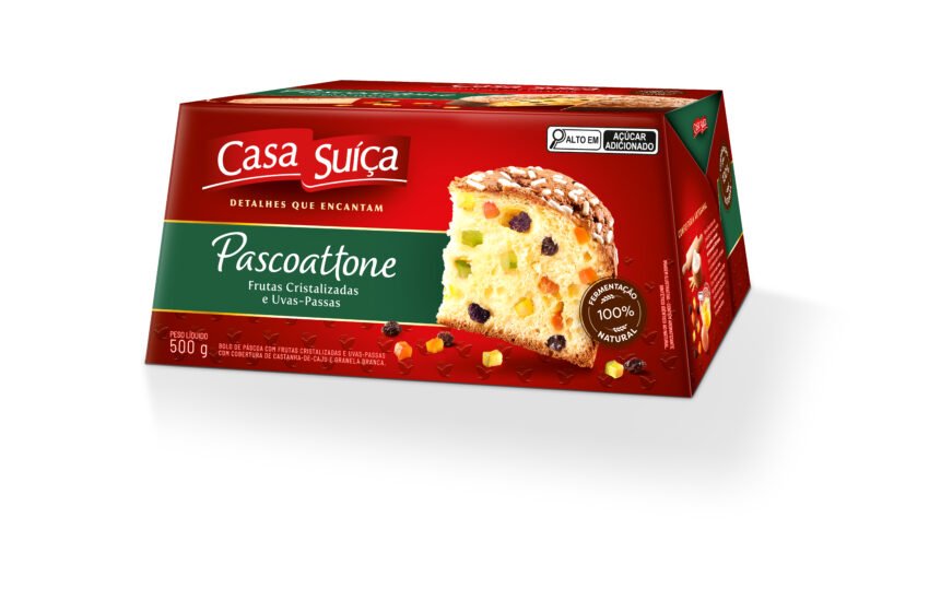  Casa Suíça celebra a Páscoa com novo sabor de Pascoattone