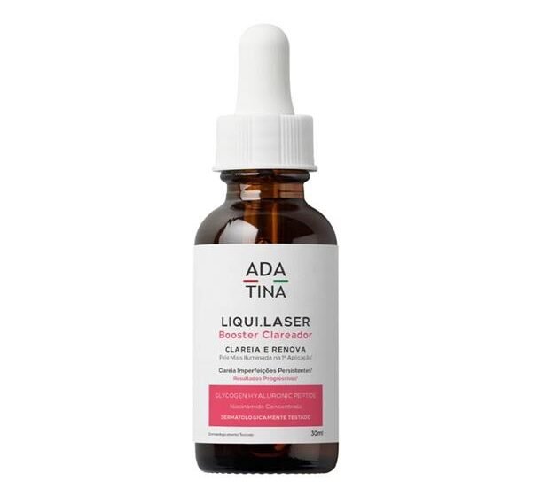  Liqui.Laser Booster Clareador: novidade da ADA TINA capaz de iluminar a pele na 1ª aplicação