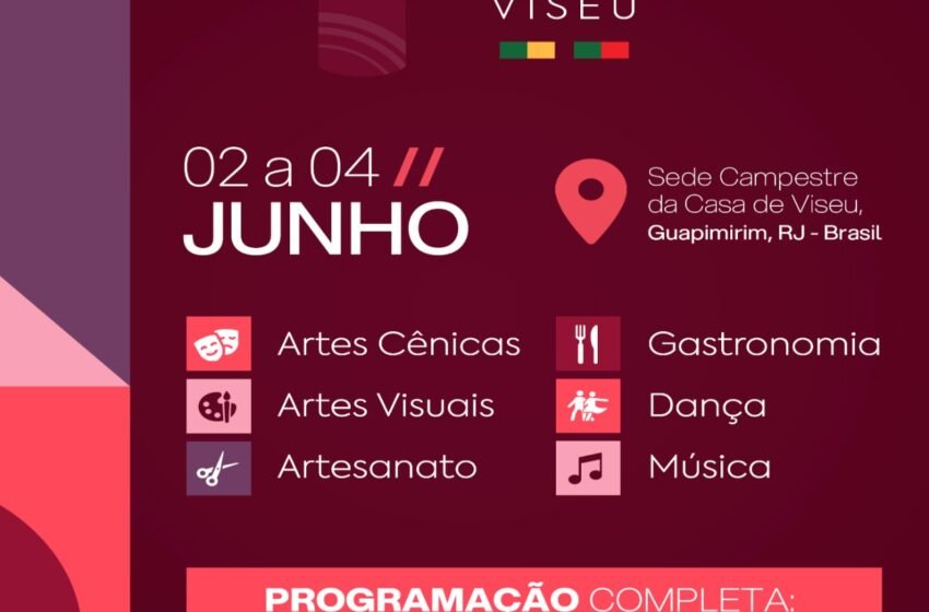  A primeira edição do Guapi Festeja Viseu acontece nos dias 2, 3 e 4 de junho, o seu maior encontro com a cultura portuguesa.