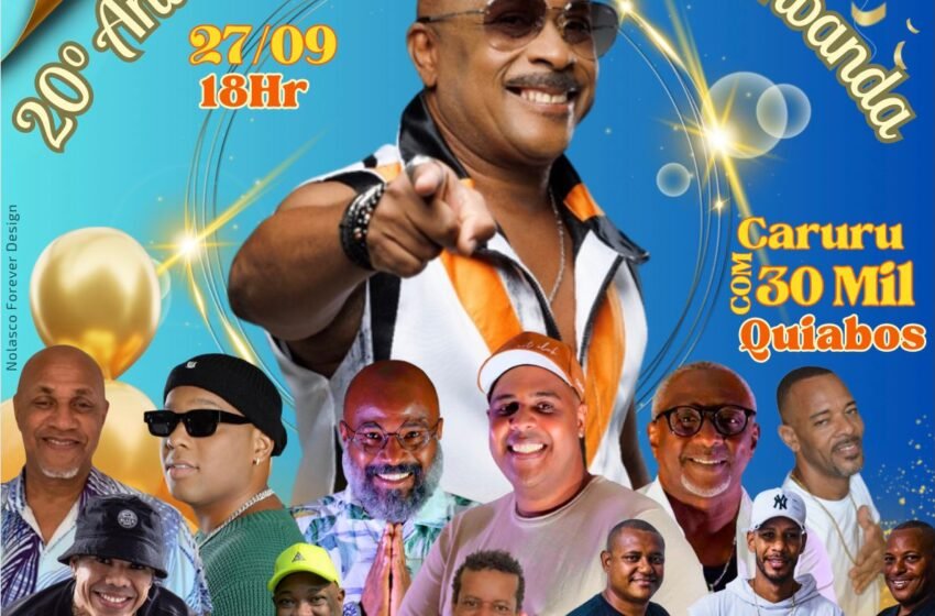  Galo de Diumbanda comemora 20 anos, com caruru solidário, na quarta-feira (27/09), a partir das 18h