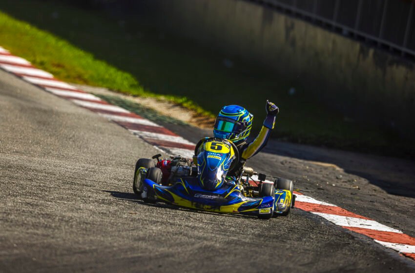 Álvaro Medeiros vence mais uma etapa da Copa São Paulo Light de Kart
